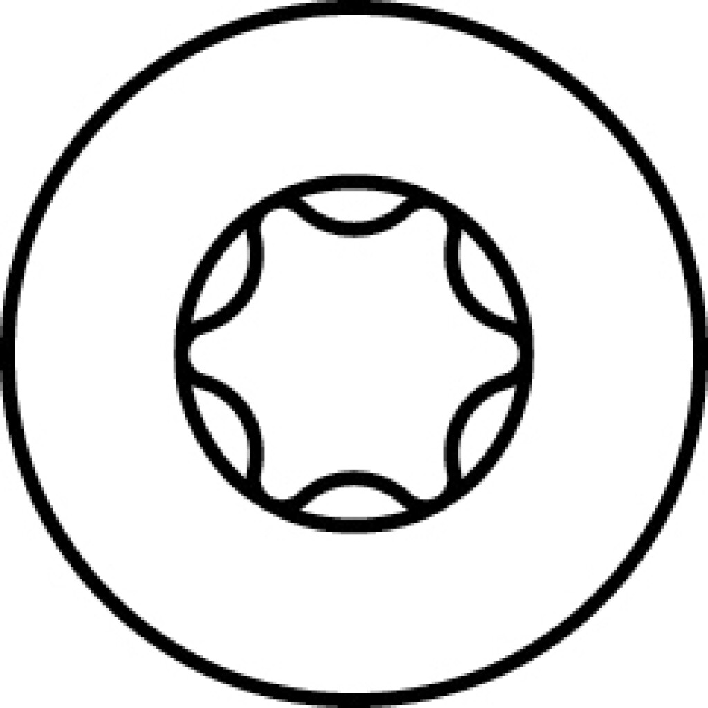 HECO-TOPIX®-plus CombiConnect 6,5 x 100 T-30  cylinderhead, CC-Thread, zinc plated blue, A3K